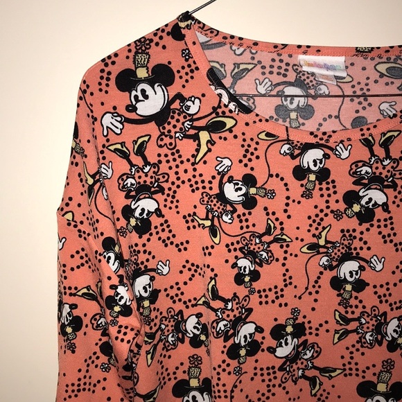 NWT Minnie Mouse LuLaRoe Top - Picture 2 of 4